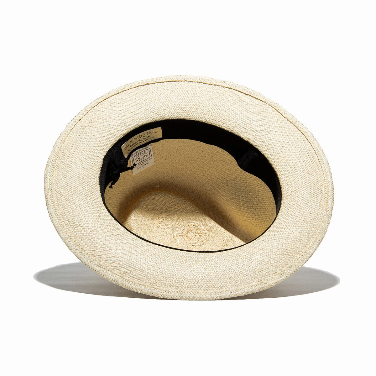 N PANAMA HAT SHORT - Natural