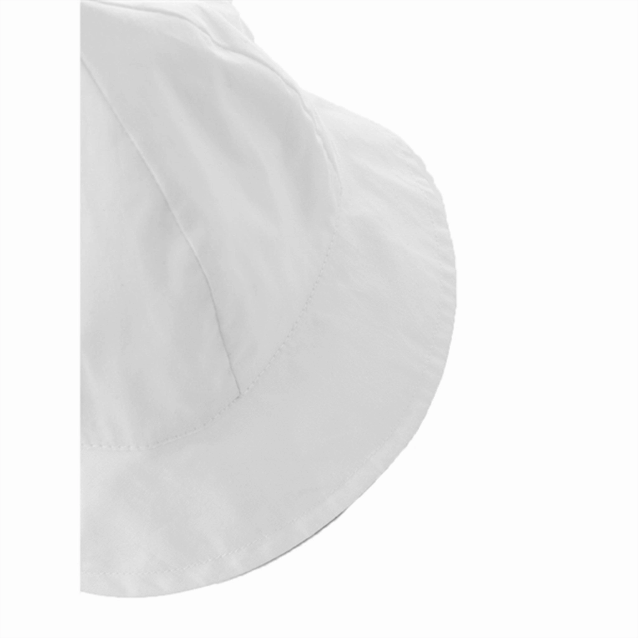 Name it Bright White Zanny UV Sun Hat with Earflaps