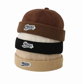 Nanx Kids Corduroy Docker Cap
