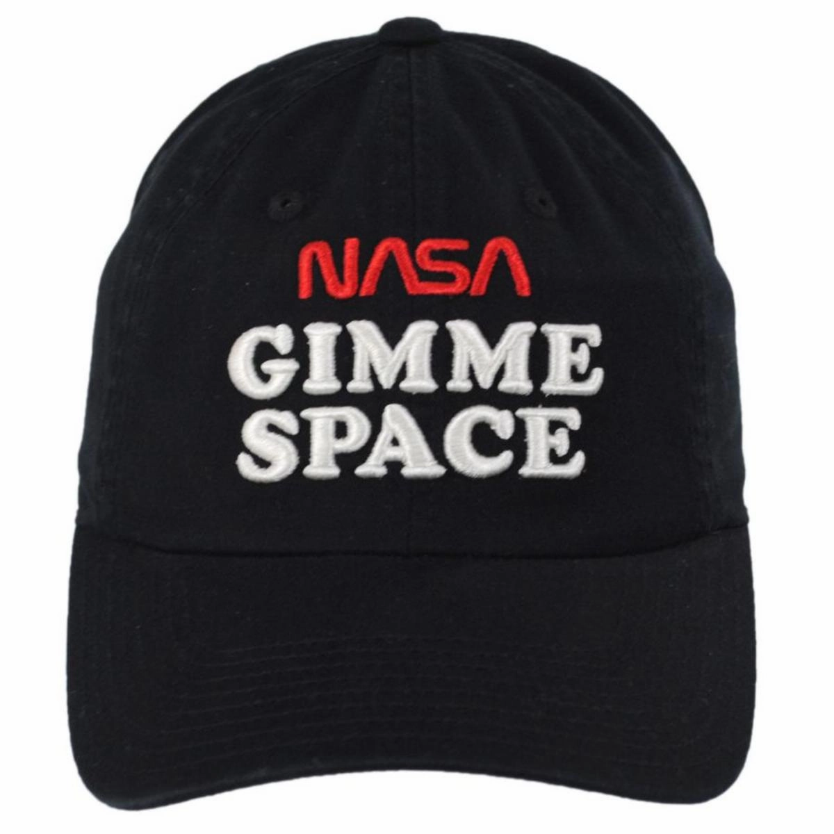 NASA Gimme Space Cotton Strapback Baseball Cap Dad Hat