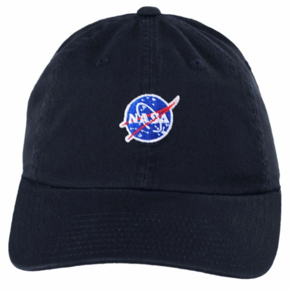 NASA Micro Cotton Strapback Baseball Cap Dad Hat