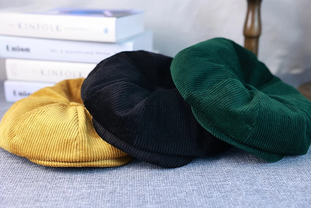 Nashville Corduroy Newsboy Cap