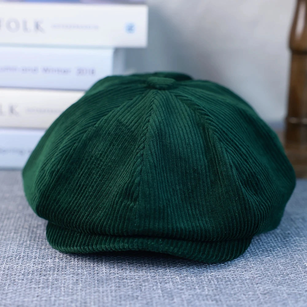 Nashville Corduroy Newsboy Cap