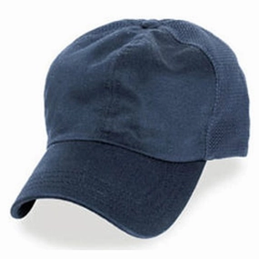 Navy Blue Partial Coolnit - Unstructured Baseball Cap KH
