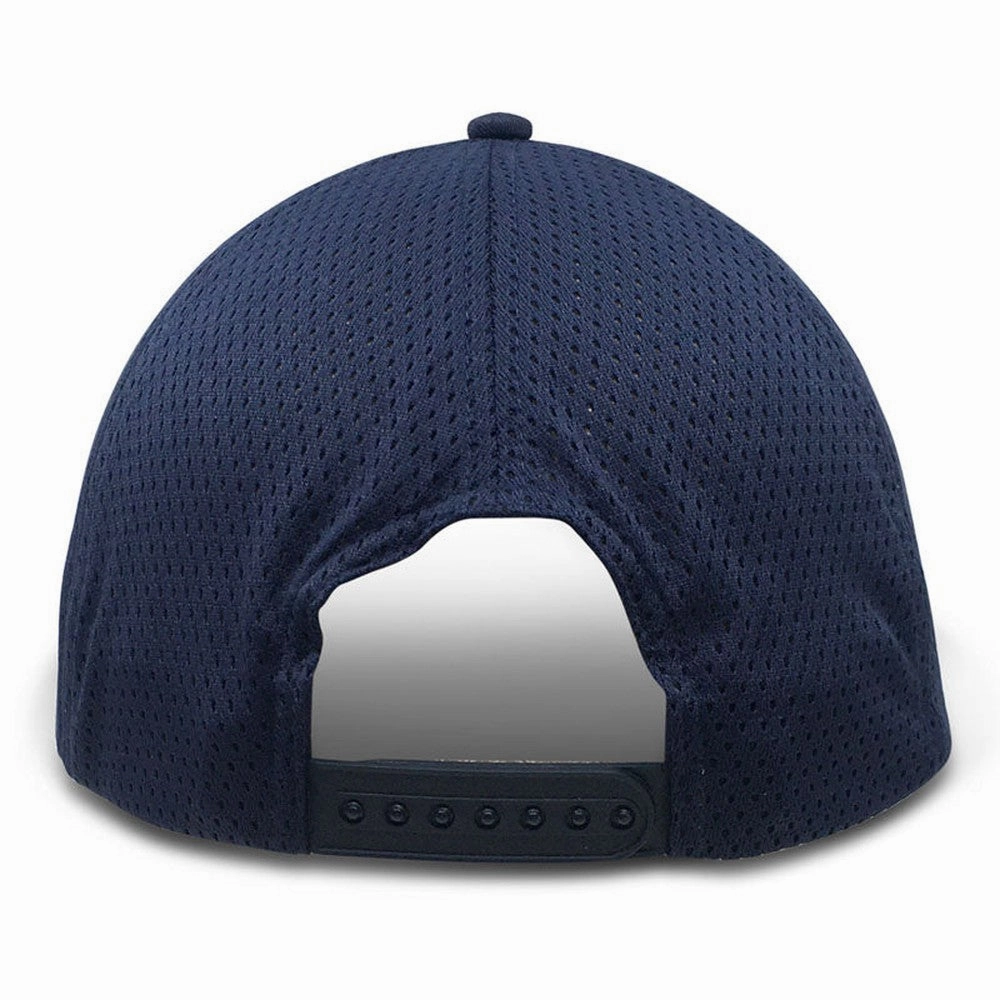 Navy Blue Wicking Soft Mesh - Unstructured Baseball Cap