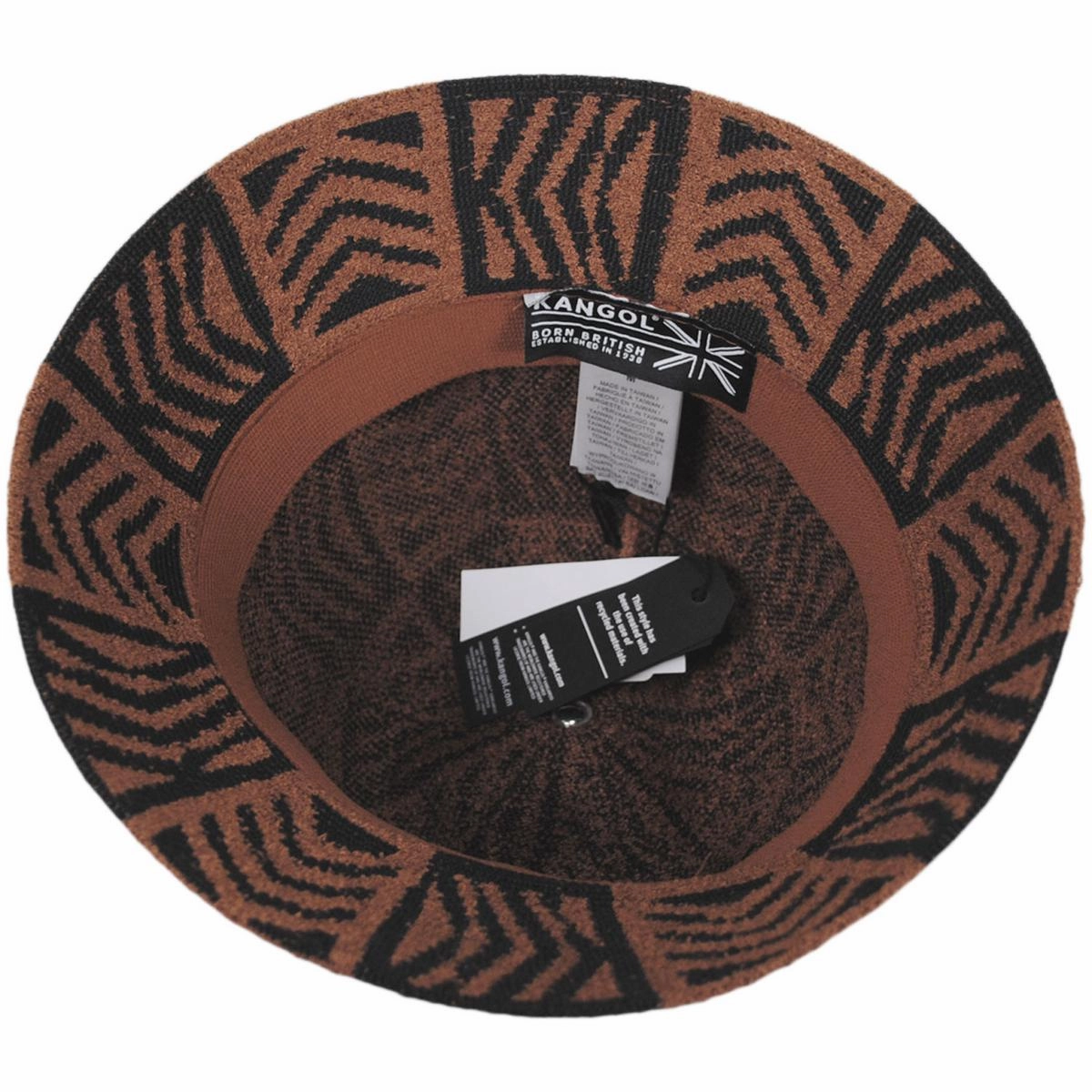 Network Jacquard Casual Bucket Hat
