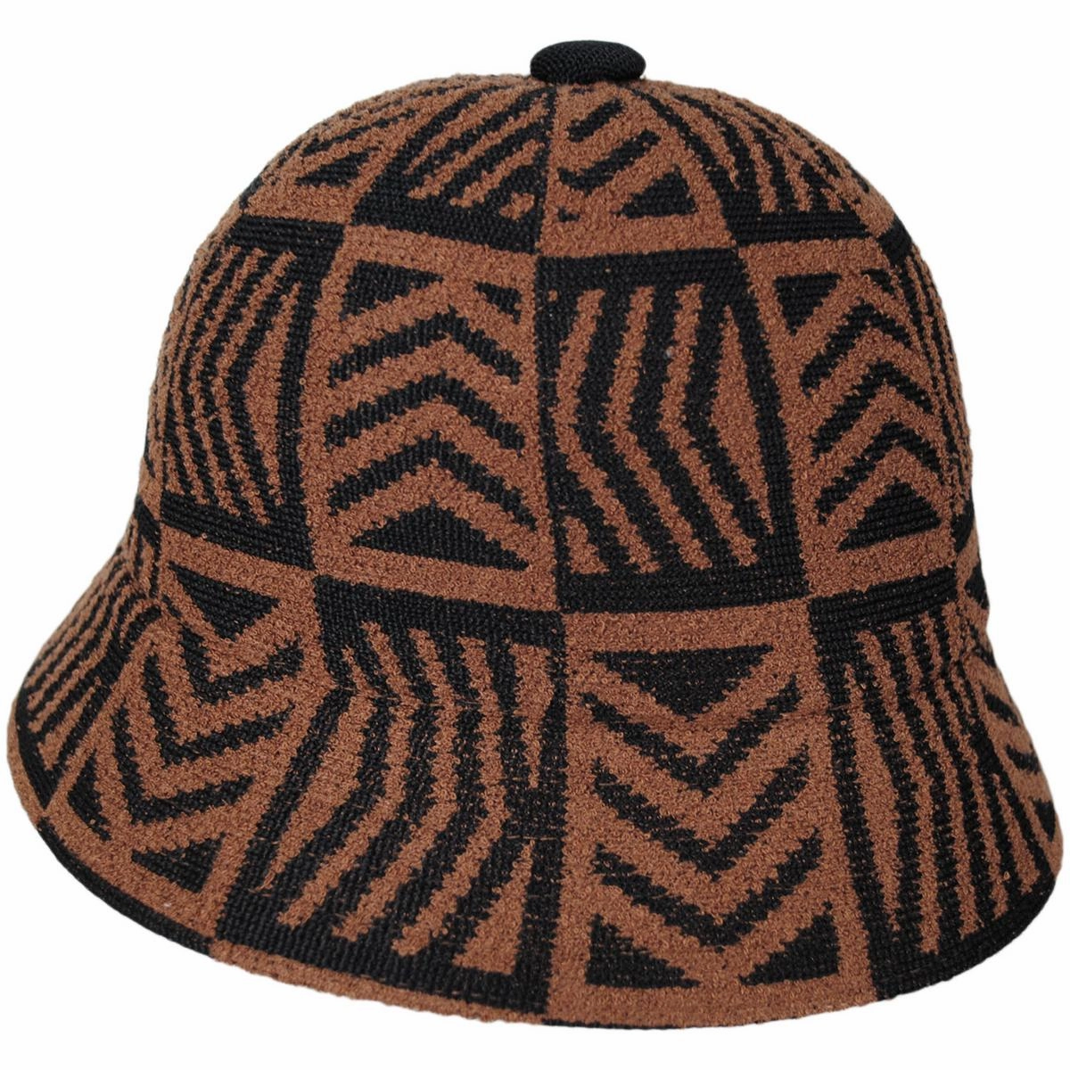Network Jacquard Casual Bucket Hat