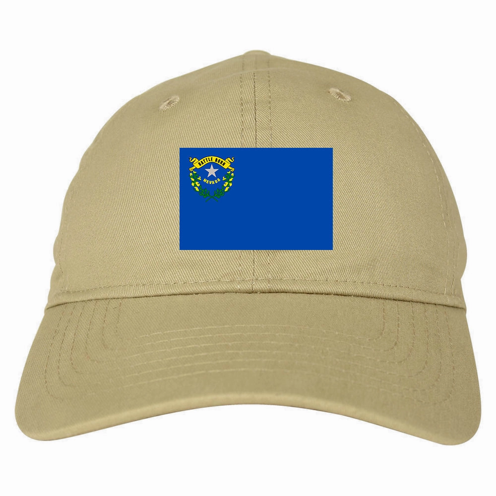 Nevada State Flag NV Chest Mens Dad Hat