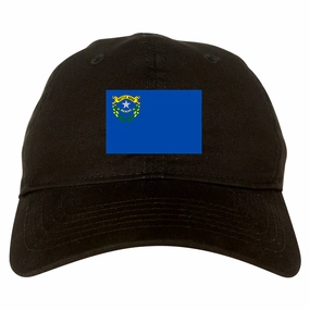 Nevada State Flag NV Chest Mens Dad Hat