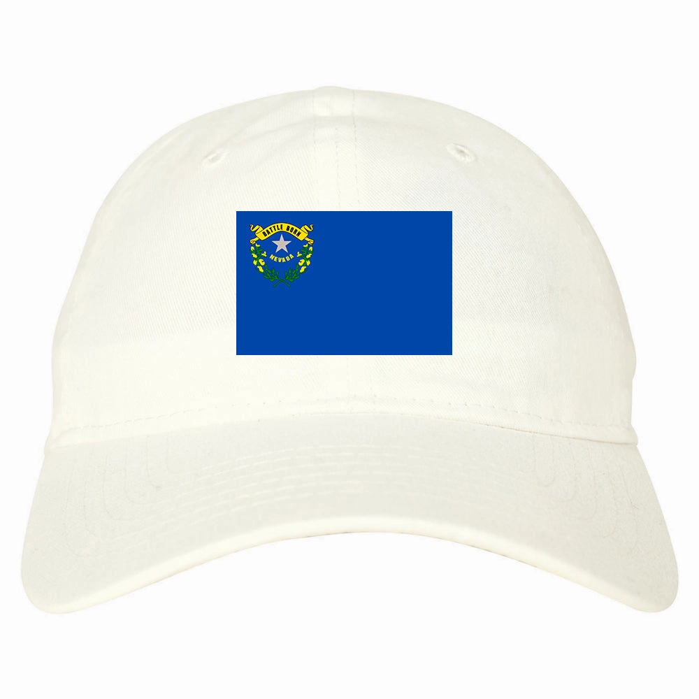 Nevada State Flag NV Chest Mens Dad Hat