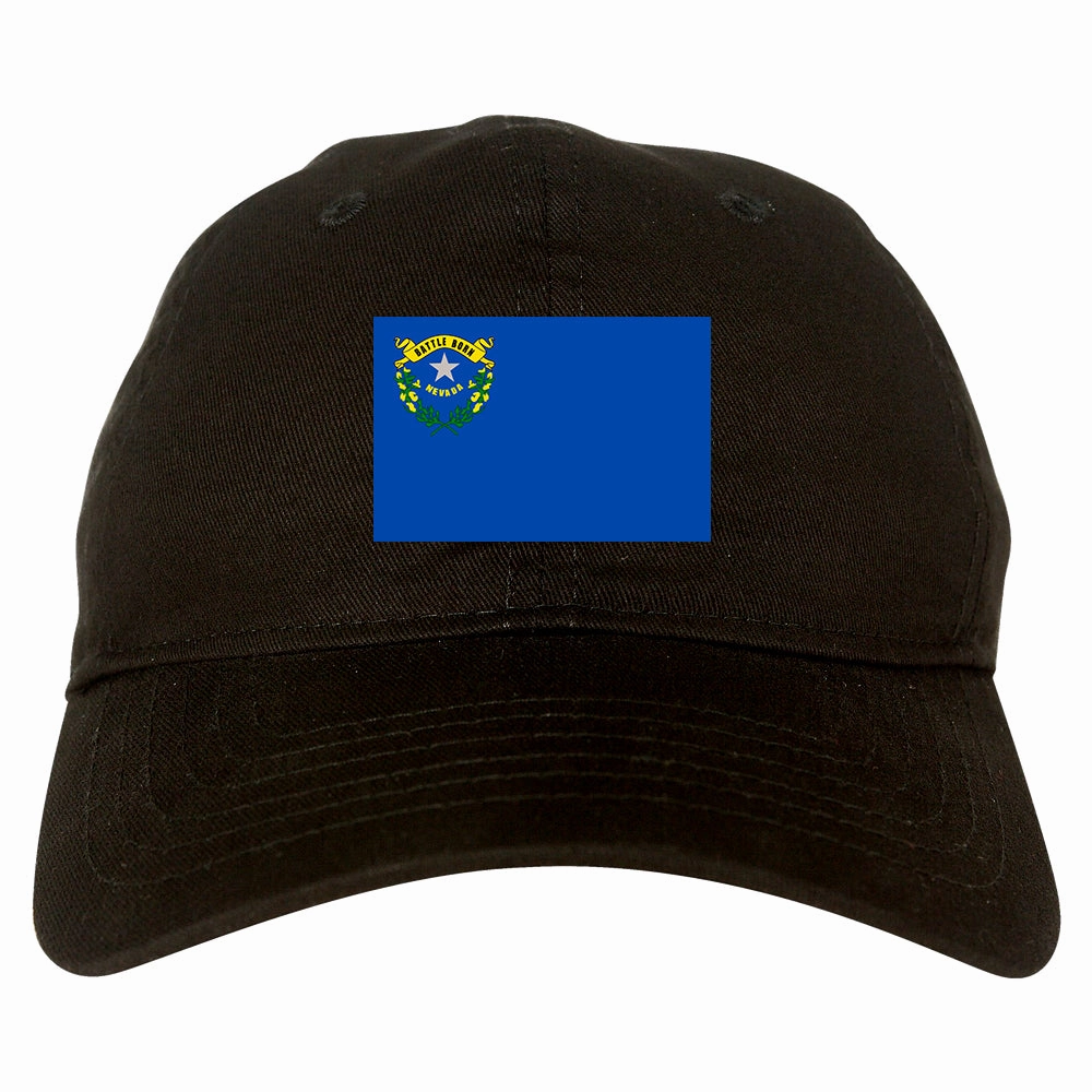 Nevada State Flag NV Chest Mens Dad Hat