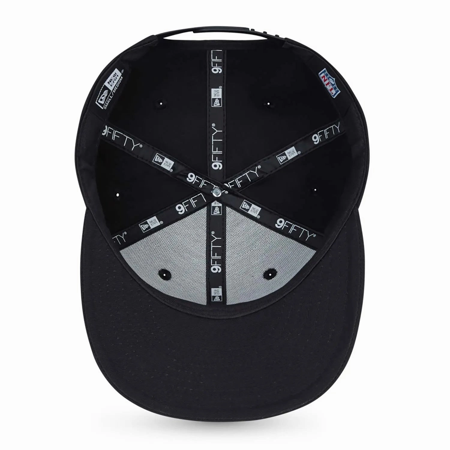 NEW ERA 9FIFTY LEAGUE ESSENTIAL LAS VEGAS RAIDERS BLACK SNAPBACK