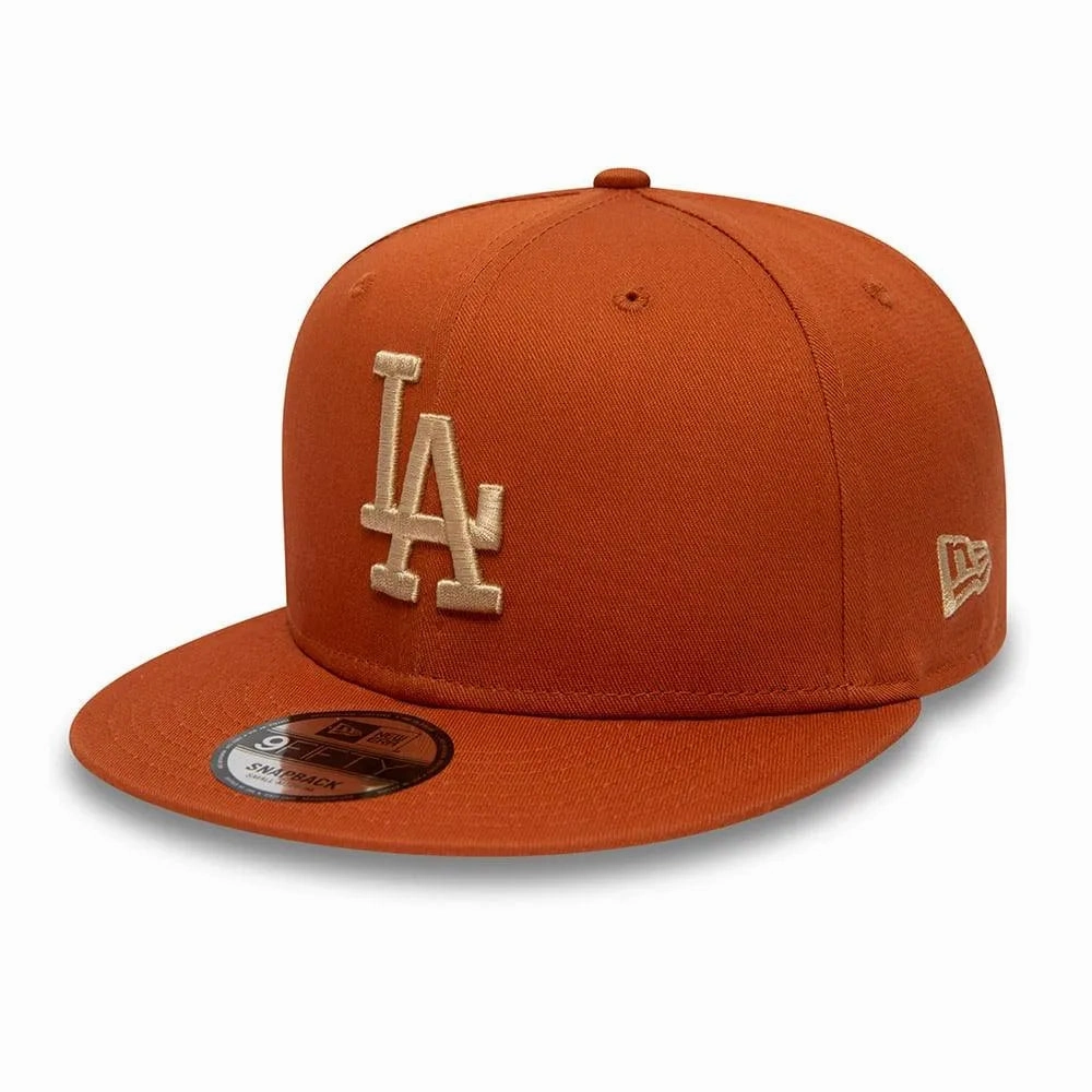 NEW ERA 9FIFTY SIDE PATCH LOS ANGELES DODGERS RUST SNAPBACK