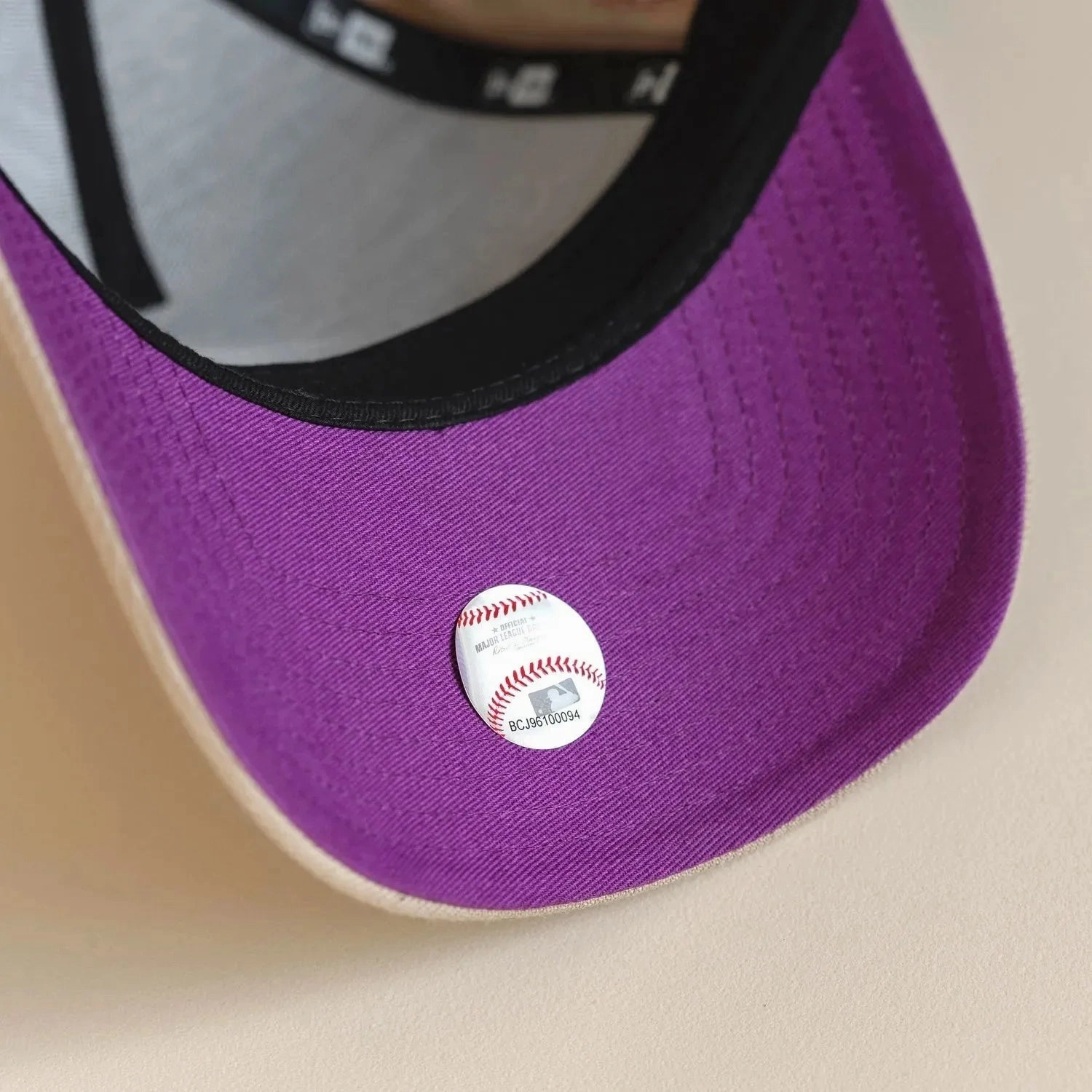 NEW ERA 9FORTY A-FRAME ANAHEIM ANGELS 50TH ANNIVERSARY CAMEL / SPARKLING GRAPE UV CAP