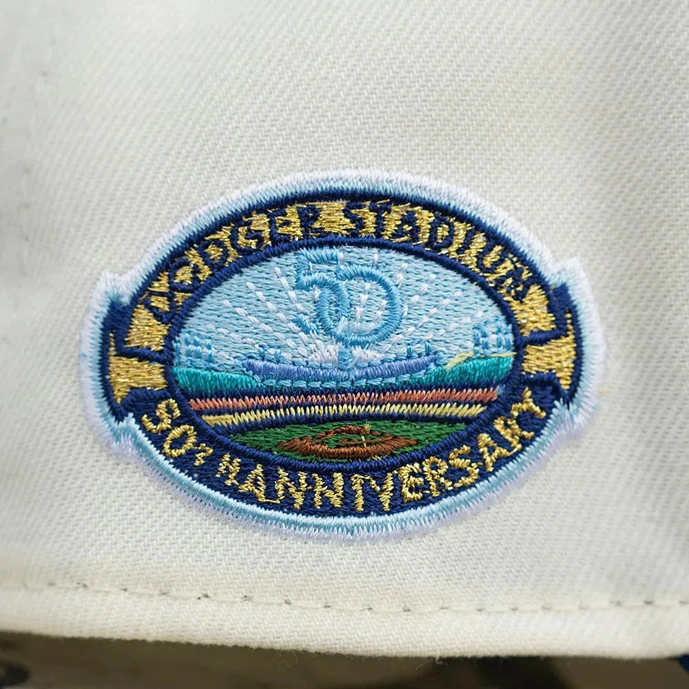 NEW ERA 9FORTY A-FRAME MLB LOS ANGELES DODGERS 50TH ANNIVERSARY TWO TONE / KELLY GREEN UV SNAPBACK