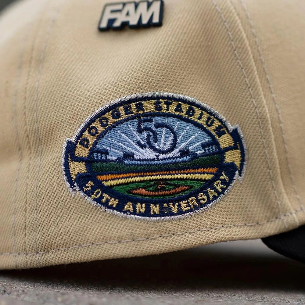 NEW ERA 9FORTY A-FRAME MLB LOS ANGELES DODGERS 50TH ANNIVERSARY TWO TONE / KELLY GREEN UV SNAPBACK