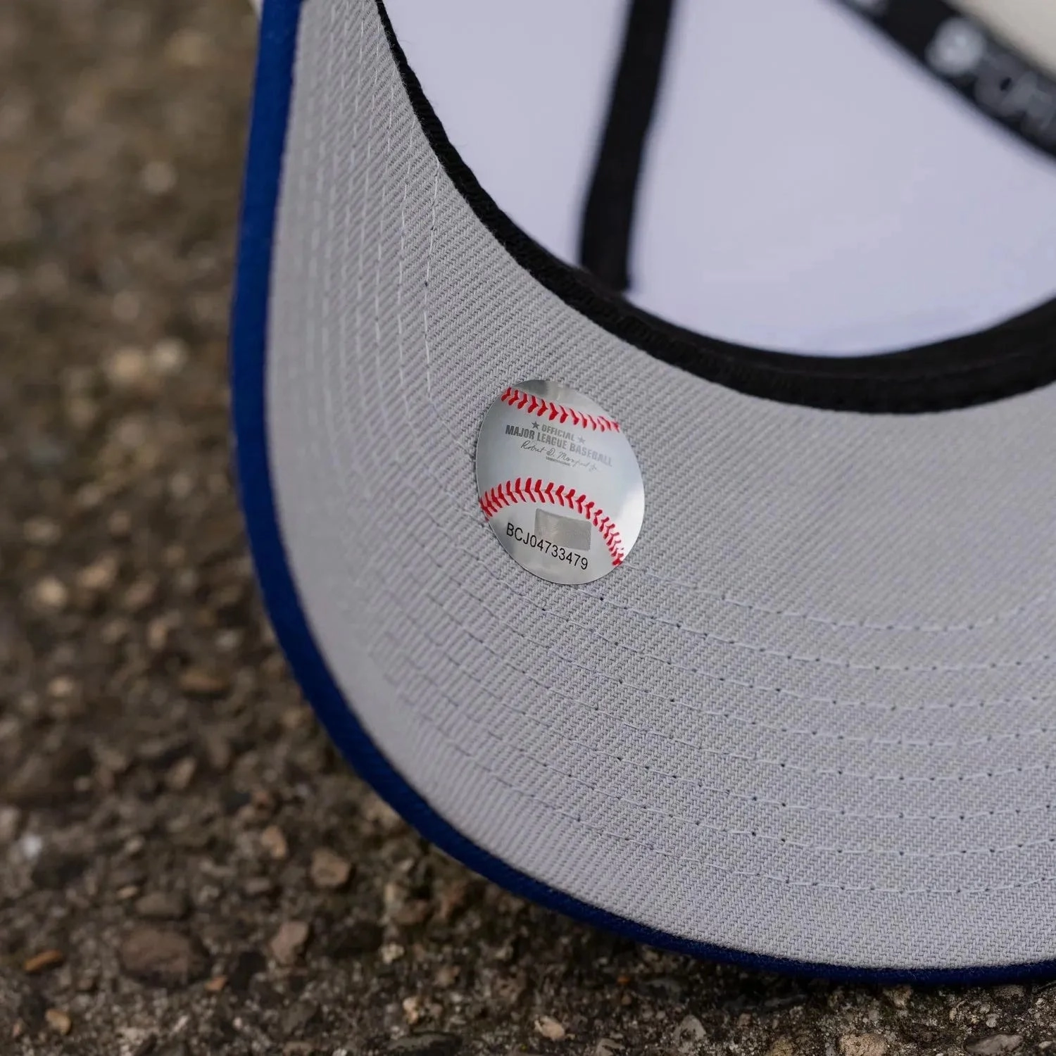 NEW ERA 9FORTY A-FRAME MLB LOS ANGELES DODGERS 75TH WORLD SERIES TWO TONE / GREY UV SNAPBACK