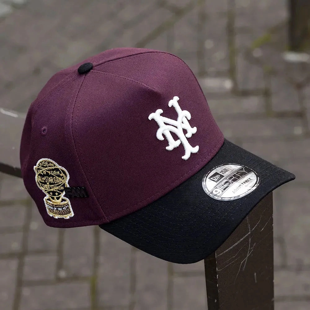 NEW ERA 9FORTY A-FRAME MLB NEW YORK METS ALL STAR GAME 1964 TWO TONE / GREY UV SNAPBACK