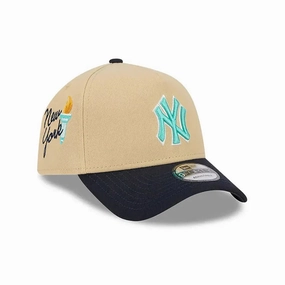 NEW ERA 9FORTY A-FRAME MLB NEW YORK YANKEES TWO TONE / NAVY UV SNAPBACK CAP