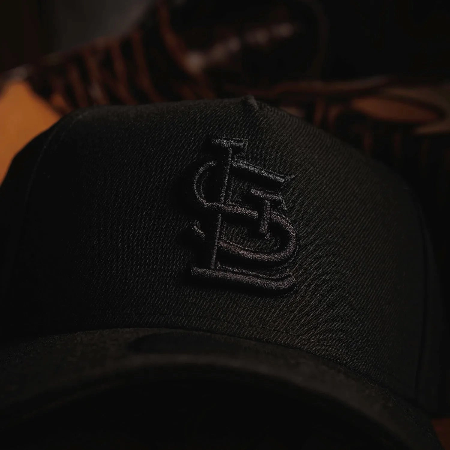 NEW ERA 9FORTY A-FRAME MLB ST. LOUIS CARDINALS BLACK ON LBLACK/ GREY  UV SNAPBACK