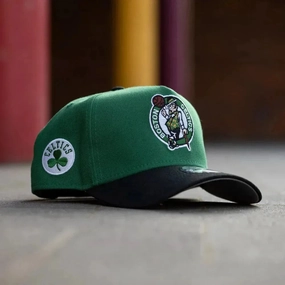 NEW ERA 9FORTY A-FRAME NBA BOSTON CELTICS TWO TONE / GREY UV SNAPBACK