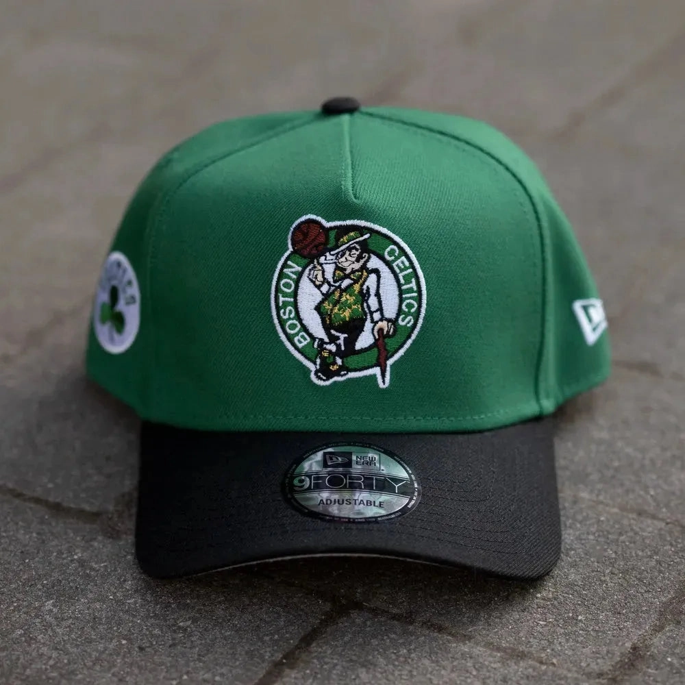 NEW ERA 9FORTY A-FRAME NBA BOSTON CELTICS TWO TONE / GREY UV SNAPBACK