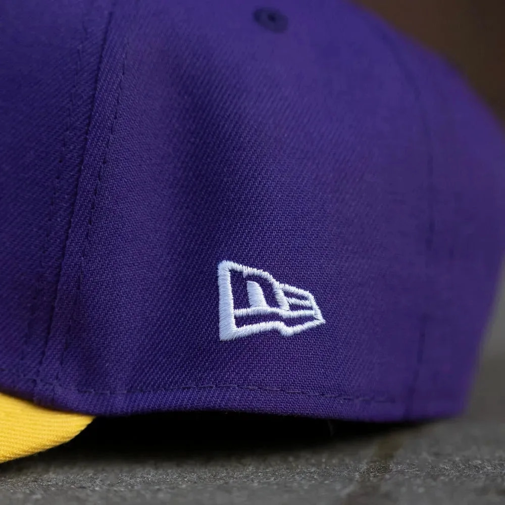 NEW ERA 9FORTY A-FRAME NBA LOS ANGELES LAKERS TWO TONE / GREY UV SNAPBACK CAP