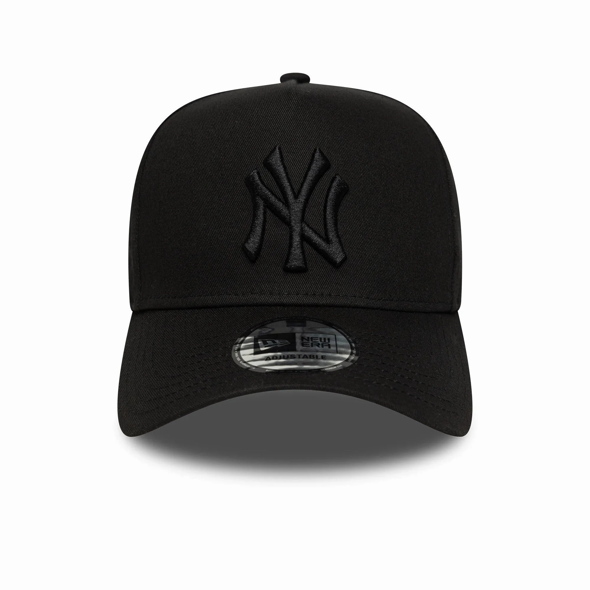 NEW ERA 9FORTY A-FRAME NBA NEW YORK YANKEES BLACK SNAPBACK CAP