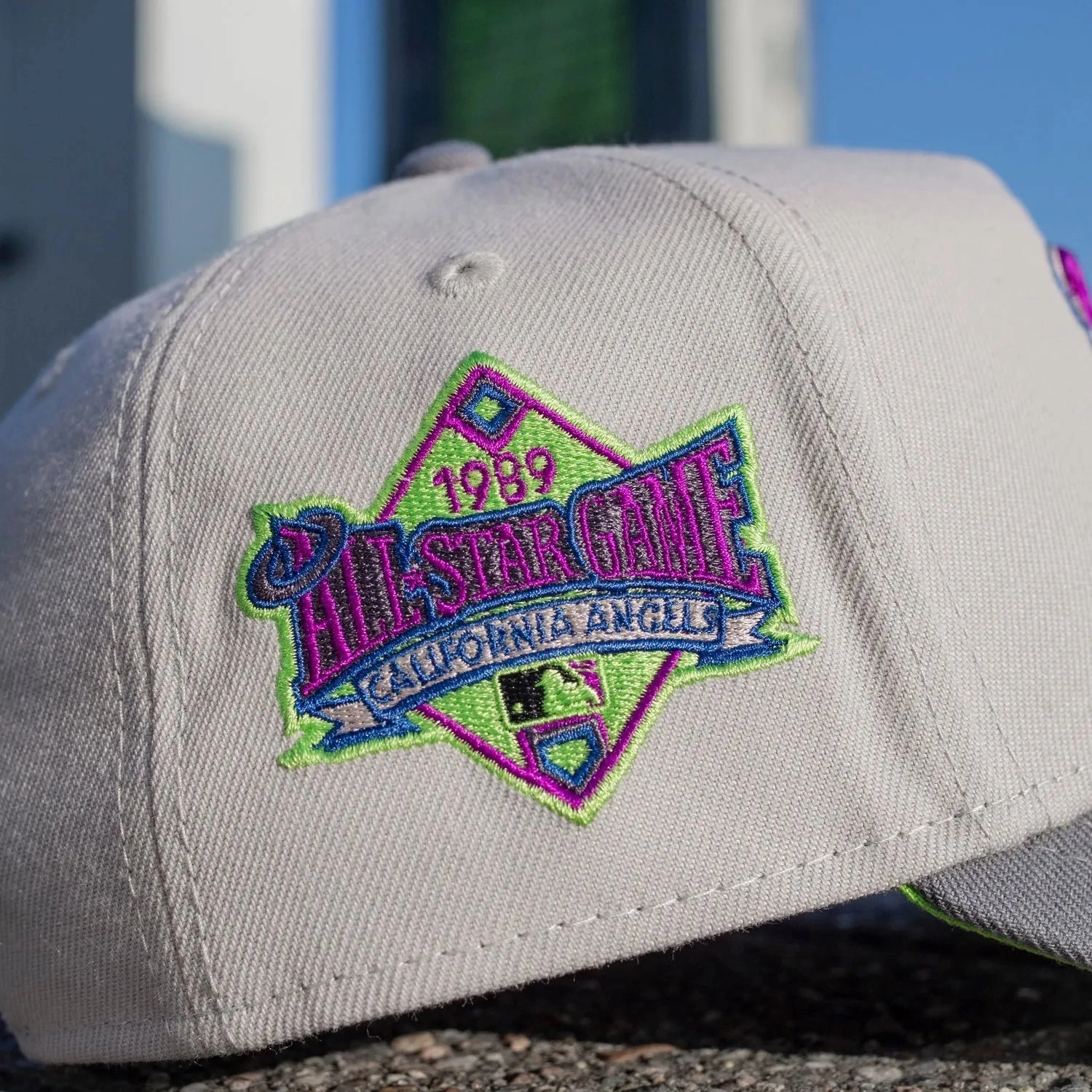 NEW ERA 9FORTY A-FRAME OAKLAND ATHLETICS ALL STAR GAME 1989 TWO TONE / ACTION GREEN UV SNAPBACK
