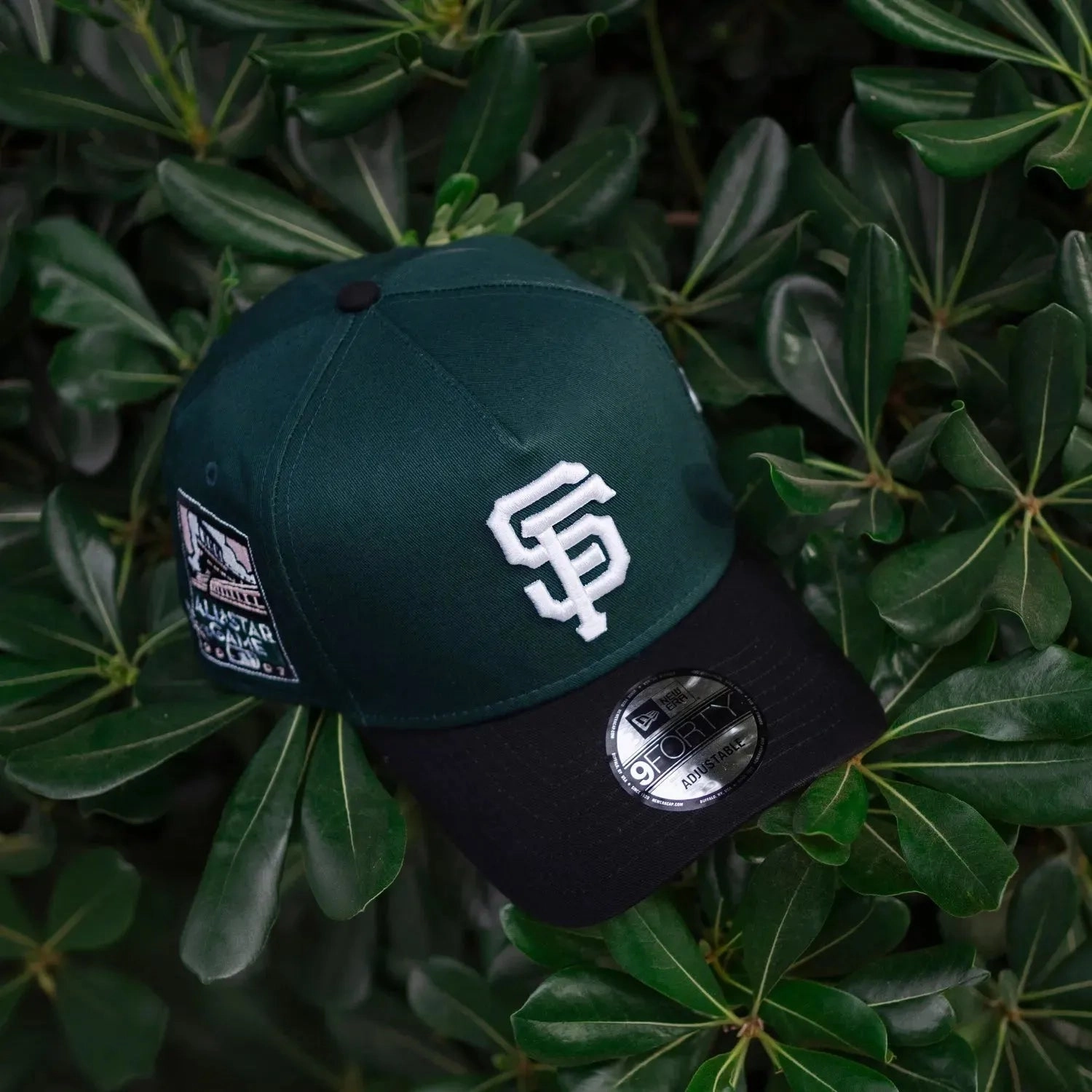 NEW ERA 9FORTY A-FRAME SAN FRANCISCO GIANTS ALL STAR GAME 2007 TWO TONE / PINK UV SNAPBACK