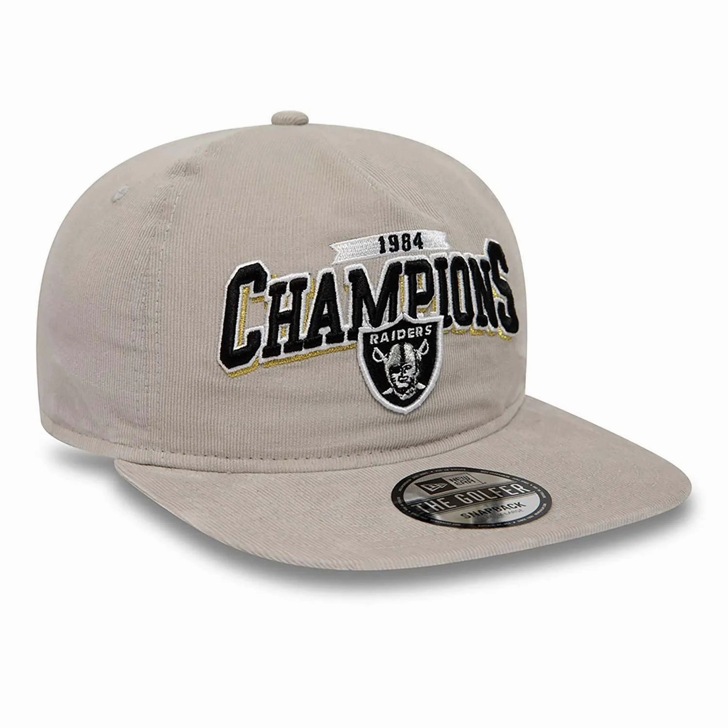NEW ERA LEAGUE CHAMPIONS GOLFER LAS VEGAS RAIDERS CAP