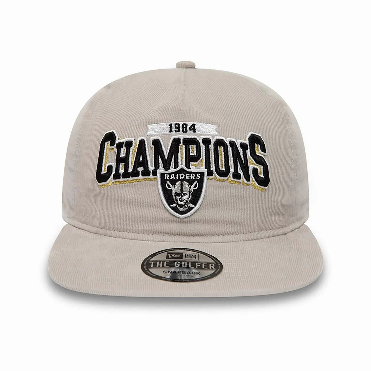NEW ERA LEAGUE CHAMPIONS GOLFER LAS VEGAS RAIDERS CAP