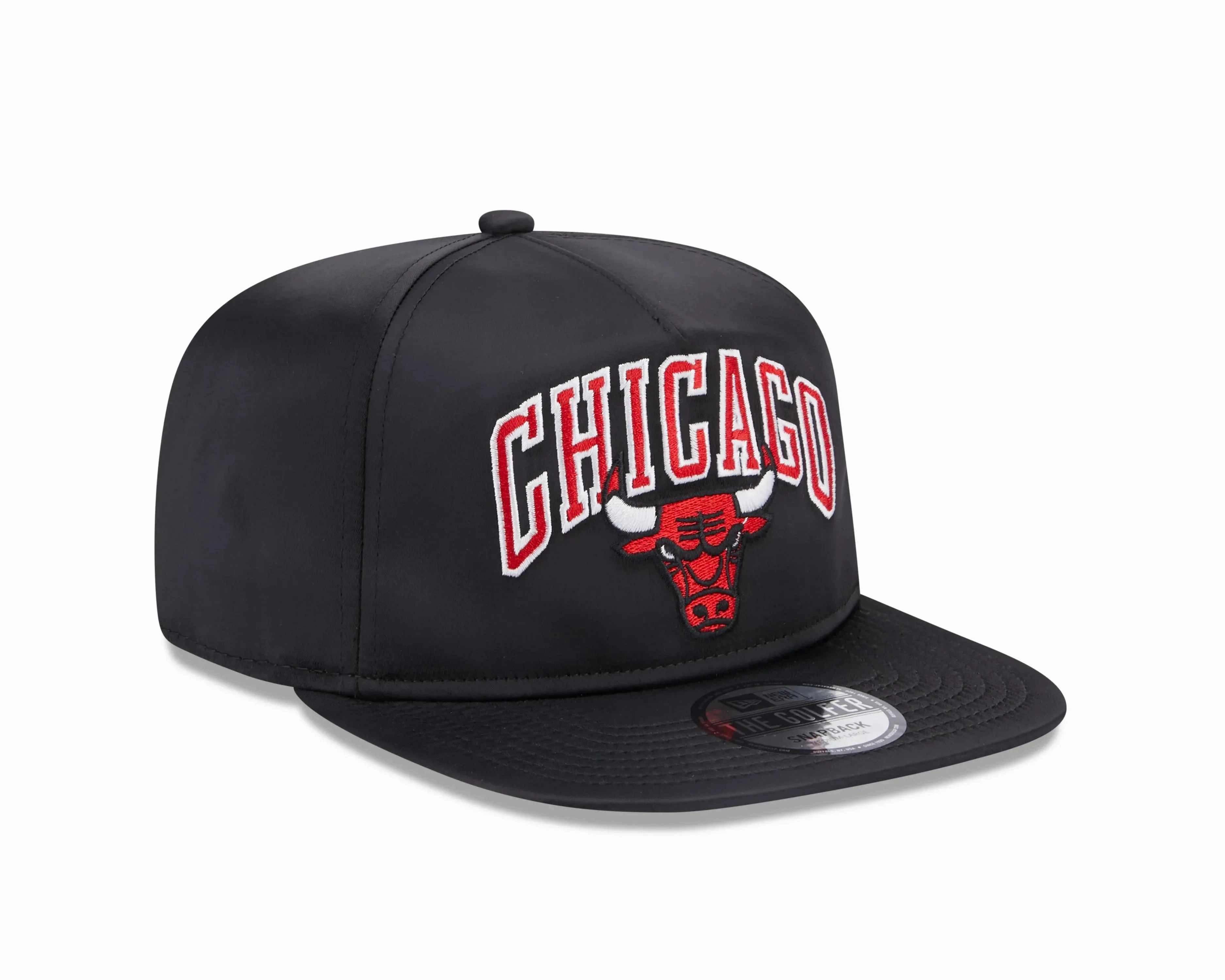 NEW ERA RETRO GOLFER CHICAGO BULLS BLACK CAP
