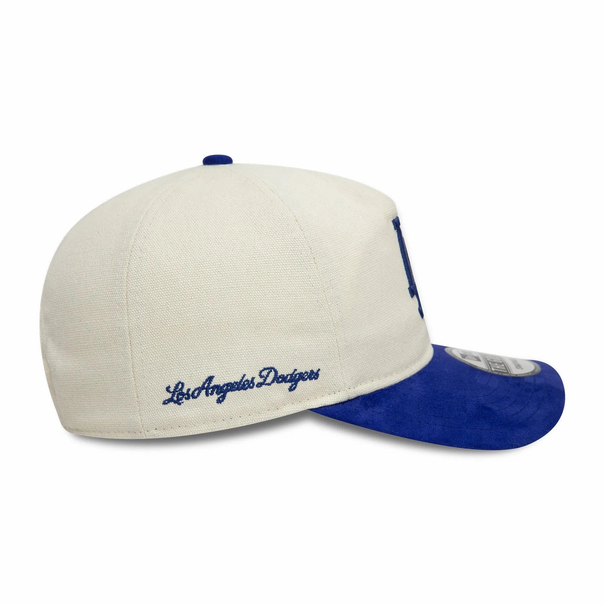 NEW ERA THE GOLFER SCRIPT PC MLB LOS ANGELES DODGERS TWO TONE SNAPBACK CAP
