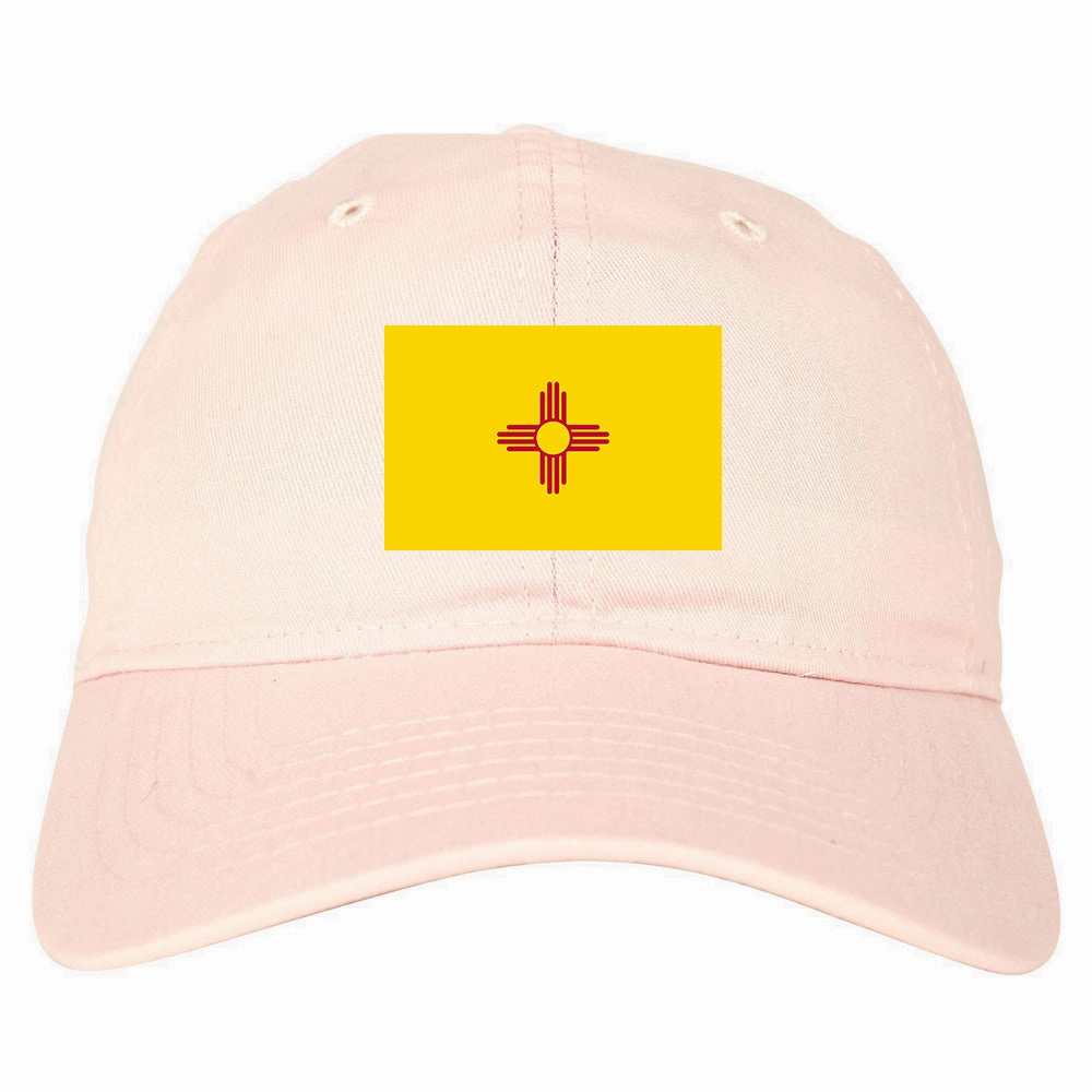 New Mexico State Flag NM Chest Mens Dad Hat