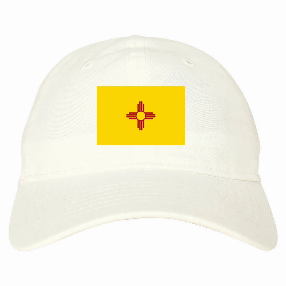 New Mexico State Flag NM Chest Mens Dad Hat