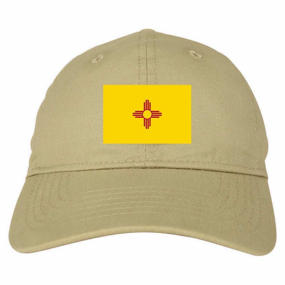 New Mexico State Flag NM Chest Mens Dad Hat
