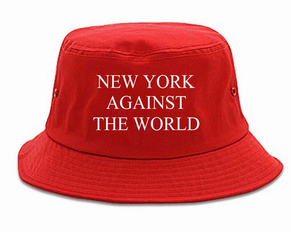 New York Against The World Bucket Hat