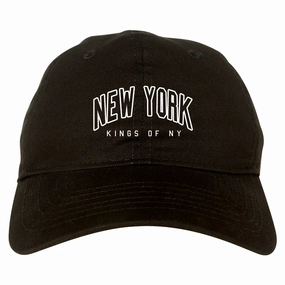 New York Blue And Orange Mens Dad Hat