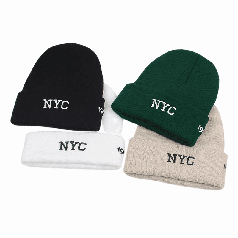 New York City Cotton Beanie