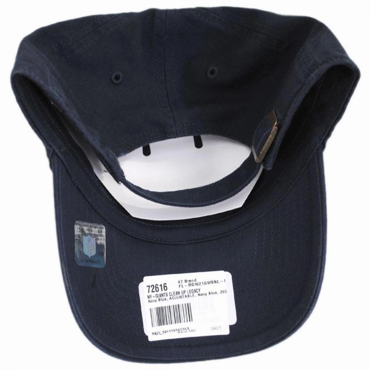 New York Giants NFL Clean Up Legacy Strapback Baseball Cap Dad Hat