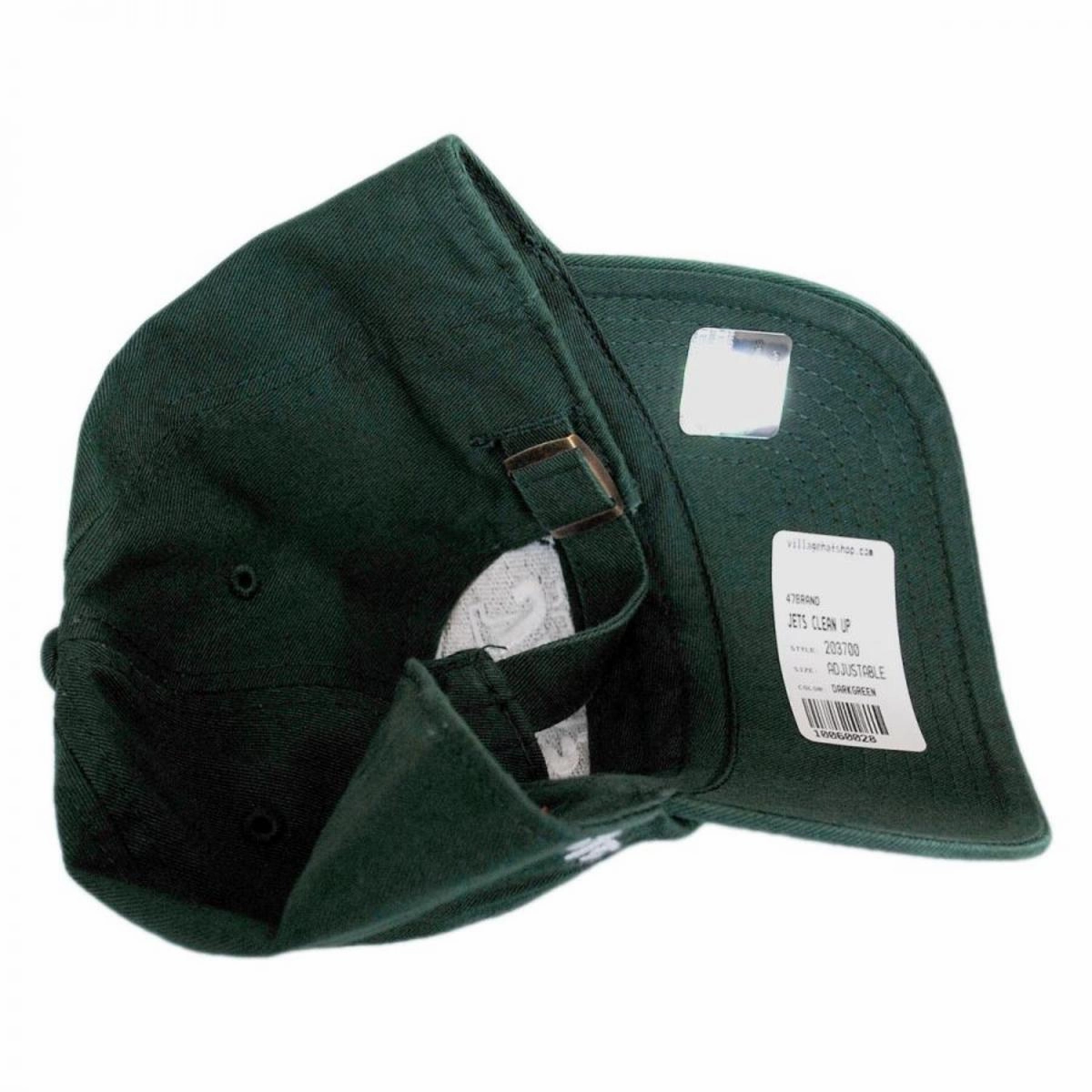 New York Jets NFL Clean Up Strapback Baseball Cap Dad Hat