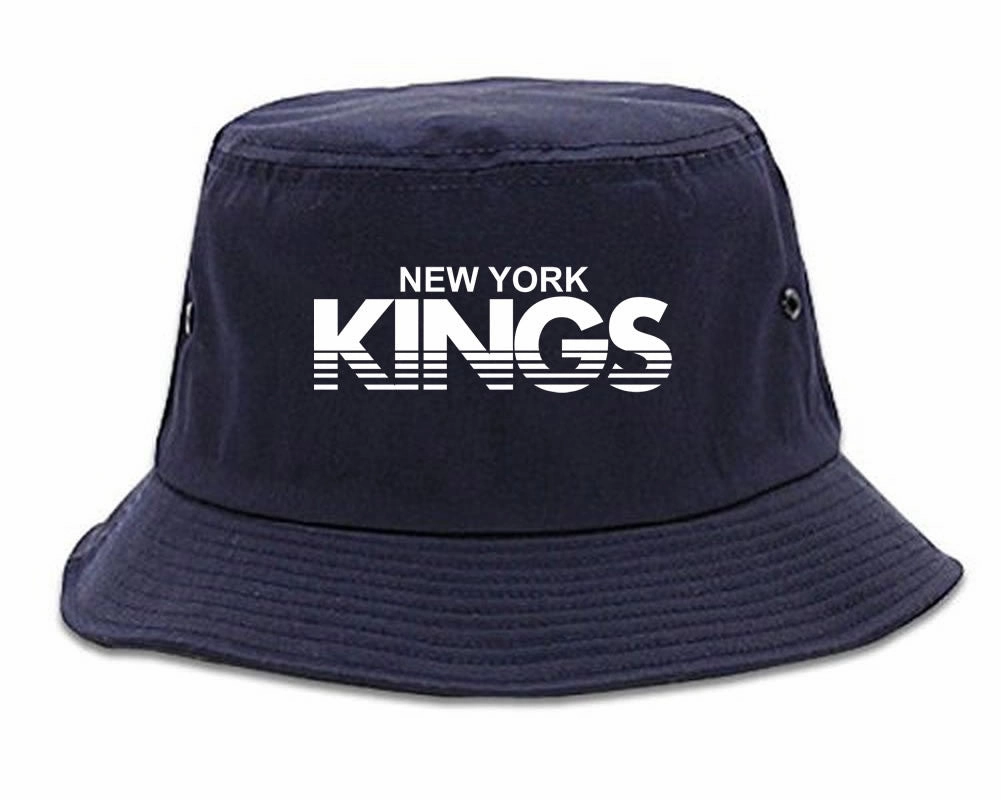 New York Kings Racing Style Bucket Hat