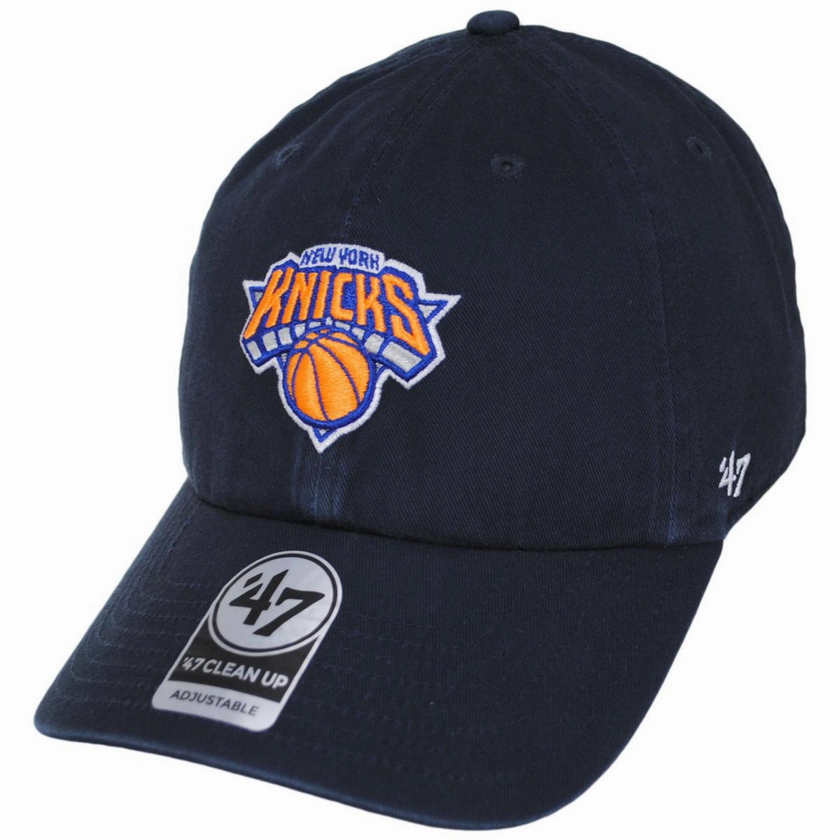 New York Knicks NBA Clean Up Strapback Baseball Cap Dad Hat