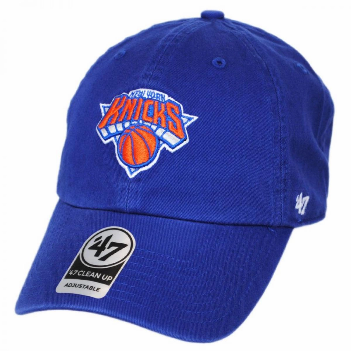 New York Knicks NBA Clean Up Strapback Baseball Cap Dad Hat