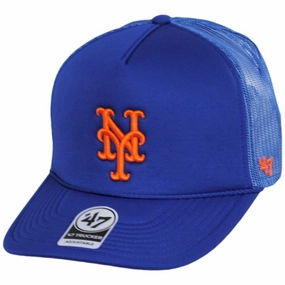 New York Mets MLB Foam Mesh Trucker Snapback Baseball Cap