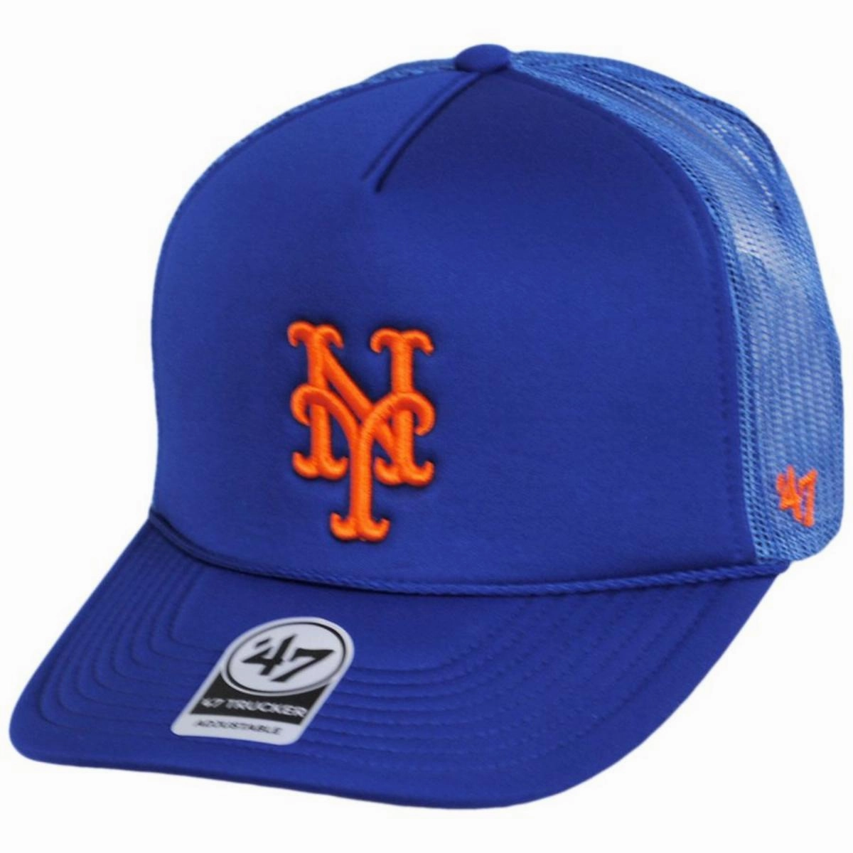 New York Mets MLB Foam Mesh Trucker Snapback Baseball Cap
