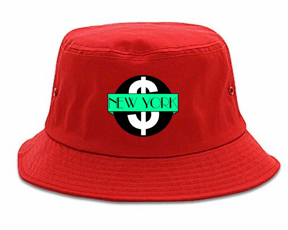 New York Mint Chest Logo Bucket Hat