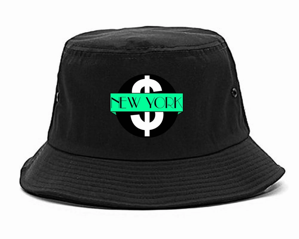 New York Mint Chest Logo Bucket Hat