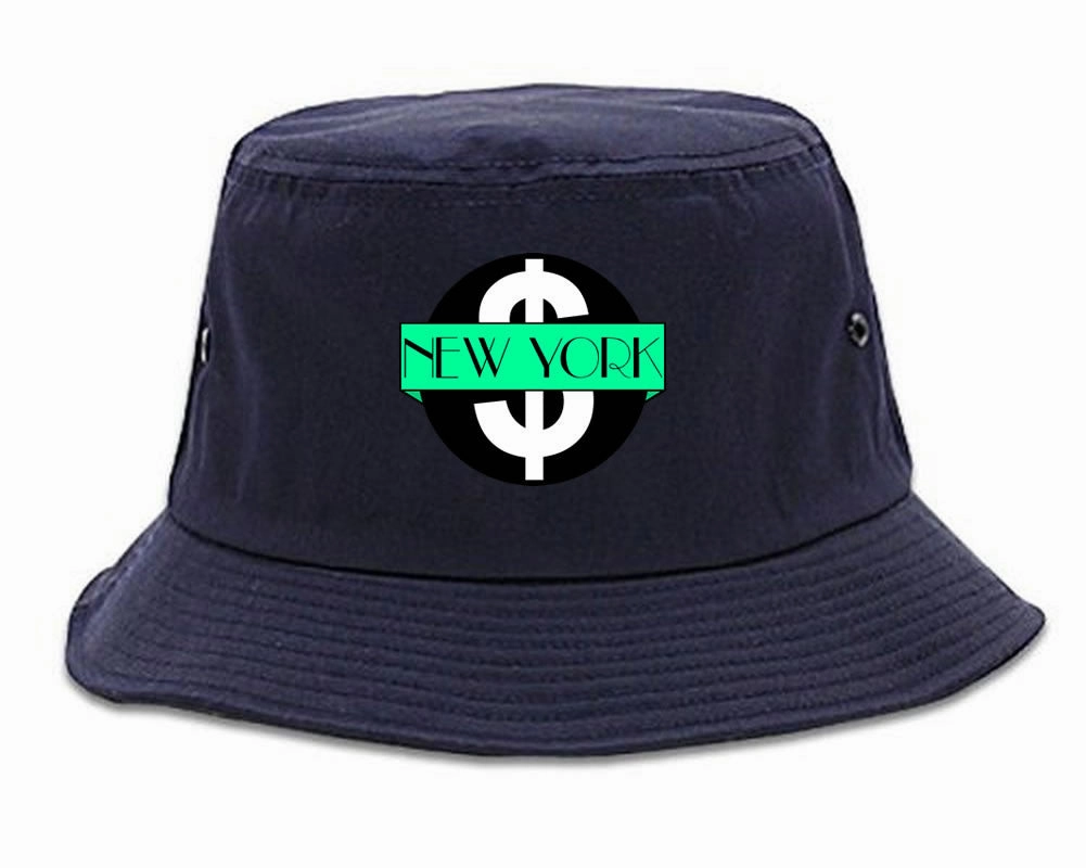 New York Mint Chest Logo Bucket Hat